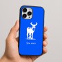 כיסוי בעיצוב אישי עם השם שלך לדגם - Apple iPhone 16 Pro Max בעיצוב צבי