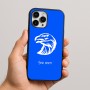 כיסוי בעיצוב אישי עם השם שלך לדגם - Apple iPhone 16 Pro Max בעיצוב ראש נשר