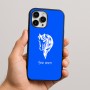 כיסוי בעיצוב אישי עם השם שלך לדגם - Apple iPhone 16 Pro Max בעיצוב ראש סוס