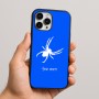 כיסוי בעיצוב אישי עם השם שלך לדגם - Apple iPhone 16 Pro Max בעיצוב עכביש