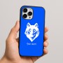 כיסוי בעיצוב אישי עם השם שלך לדגם - Apple iPhone 16 Pro Max בעיצוב זאב