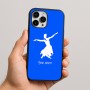 כיסוי בעיצוב אישי עם השם שלך לדגם - Apple iPhone 16 Pro Max בעיצוב בלרינה
