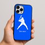 כיסוי בעיצוב אישי עם השם שלך לדגם - Apple iPhone 16 Pro Max בעיצוב שחקן בייסבול