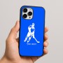 כיסוי בעיצוב אישי עם השם שלך לדגם - Apple iPhone 16 Pro Max בעיצוב שחקן הוקי