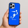 כיסוי בעיצוב אישי עם השם שלך לדגם - Apple iPhone 16 Pro Max בעיצוב כדורגל אולימפי