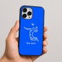 כיסוי בעיצוב אישי עם השם שלך לדגם - Apple iPhone 16 Pro Max בעיצוב שחקן כדורעף