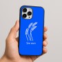 כיסוי בעיצוב אישי עם השם שלך לדגם - Apple iPhone 16 Pro Max בעיצוב חיטה גלית זהב
