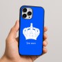 כיסוי בעיצוב אישי עם השם שלך לדגם - Apple iPhone 16 Pro Max בעיצוב כתר מלכותי