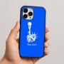 כיסוי בעיצוב אישי עם השם שלך לדגם - Apple iPhone 16 Pro Max בעיצוב פסל החירות