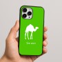 כיסוי בעיצוב אישי עם השם שלך לדגם - Apple iPhone 16 Pro Max בעיצוב גמל