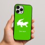 כיסוי בעיצוב אישי עם השם שלך לדגם - Apple iPhone 16 Pro Max בעיצוב תנין