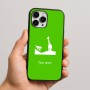 כיסוי בעיצוב אישי עם השם שלך לדגם - Apple iPhone 16 Pro Max בעיצוב ג'ירפה באפריקה