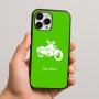 כיסוי בעיצוב אישי עם השם שלך לדגם - Apple iPhone 16 Pro Max בעיצוב הארלי-דיווידסון