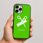 כיסוי בעיצוב אישי עם השם שלך לדגם - Apple iPhone 16 Pro Max בעיצוב מעצב שיער
