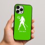 כיסוי בעיצוב אישי עם השם שלך לדגם - Apple iPhone 16 Pro Max בעיצוב אישה שטן