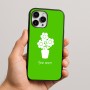 כיסוי בעיצוב אישי עם השם שלך לדגם - Apple iPhone 16 Pro Max בעיצוב פרח