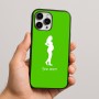 כיסוי בעיצוב אישי עם השם שלך לדגם - Apple iPhone 16 Pro Max בעיצוב אישה בהריון