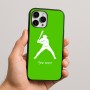 כיסוי בעיצוב אישי עם השם שלך לדגם - Apple iPhone 16 Pro Max בעיצוב שחקן בייסבול