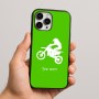 כיסוי בעיצוב אישי עם השם שלך לדגם - Apple iPhone 16 Pro Max בעיצוב מוטוקרוס