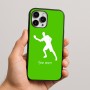 כיסוי בעיצוב אישי עם השם שלך לדגם - Apple iPhone 16 Pro Max בעיצוב שחקן פינג פונג
