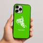 כיסוי בעיצוב אישי עם השם שלך לדגם - Apple iPhone 16 Pro Max בעיצוב אופנוע שלג
