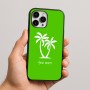 כיסוי בעיצוב אישי עם השם שלך לדגם - Apple iPhone 16 Pro Max בעיצוב כפות ידיים