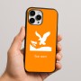 כיסוי בעיצוב אישי עם השם שלך לדגם - Apple iPhone 16 Pro Max בעיצוב נשר אמריקאי