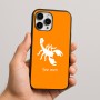 כיסוי בעיצוב אישי עם השם שלך לדגם - Apple iPhone 16 Pro Max בעיצוב עקרב