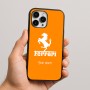 כיסוי בעיצוב אישי עם השם שלך לדגם - Apple iPhone 16 Pro Max בעיצוב פרארי