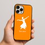 כיסוי בעיצוב אישי עם השם שלך לדגם - Apple iPhone 16 Pro Max בעיצוב בלרינה