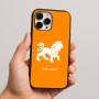 כיסוי בעיצוב אישי עם השם שלך לדגם - Apple iPhone 16 Pro Max בעיצוב מזלות - אריה