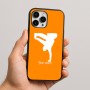 כיסוי בעיצוב אישי עם השם שלך לדגם - Apple iPhone 16 Pro Max בעיצוב ברייקדאנס