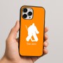 כיסוי בעיצוב אישי עם השם שלך לדגם - Apple iPhone 16 Pro Max בעיצוב הוקי שוערים