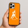כיסוי בעיצוב אישי עם השם שלך לדגם - Apple iPhone 16 Pro Max בעיצוב שחקן הוקי