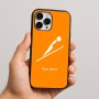 כיסוי בעיצוב אישי עם השם שלך לדגם - Apple iPhone 16 Pro Max בעיצוב קפיצת סקי אולימפית