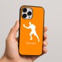כיסוי בעיצוב אישי עם השם שלך לדגם - Apple iPhone 16 Pro Max בעיצוב שחקן פינג פונג