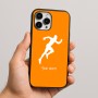 כיסוי בעיצוב אישי עם השם שלך לדגם - Apple iPhone 16 Pro Max בעיצוב רץ