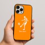 כיסוי בעיצוב אישי עם השם שלך לדגם - Apple iPhone 16 Pro Max בעיצוב שחקן כדורגל