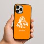 כיסוי בעיצוב אישי עם השם שלך לדגם - Apple iPhone 16 Pro Max בעיצוב סנטה קלאוס