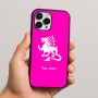 כיסוי בעיצוב אישי עם השם שלך לדגם - Apple iPhone 16 Pro Max בעיצוב דרקון