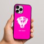 כיסוי בעיצוב אישי עם השם שלך לדגם - Apple iPhone 16 Pro Max בעיצוב פני פנטרה