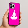 כיסוי בעיצוב אישי עם השם שלך לדגם - Apple iPhone 16 Pro Max בעיצוב אימון יוגה