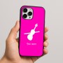 כיסוי בעיצוב אישי עם השם שלך לדגם - Apple iPhone 16 Pro Max בעיצוב כינור