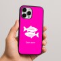 כיסוי בעיצוב אישי עם השם שלך לדגם - Apple iPhone 16 Pro Max בעיצוב מזלות - דגים