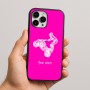 כיסוי בעיצוב אישי עם השם שלך לדגם - Apple iPhone 16 Pro Max בעיצוב רוכב טרקטורונים