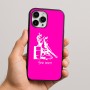 כיסוי בעיצוב אישי עם השם שלך לדגם - Apple iPhone 16 Pro Max בעיצוב קאוגירל