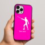 כיסוי בעיצוב אישי עם השם שלך לדגם - Apple iPhone 16 Pro Max בעיצוב לוחם סייף