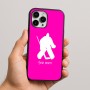 כיסוי בעיצוב אישי עם השם שלך לדגם - Apple iPhone 16 Pro Max בעיצוב הוקי שוערים