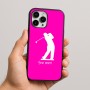 כיסוי בעיצוב אישי עם השם שלך לדגם - Apple iPhone 16 Pro Max בעיצוב שחקן גולף