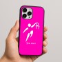 כיסוי בעיצוב אישי עם השם שלך לדגם - Apple iPhone 16 Pro Max בעיצוב כדורסל אולימפי